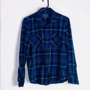 Soft vintage over sized flannel✨